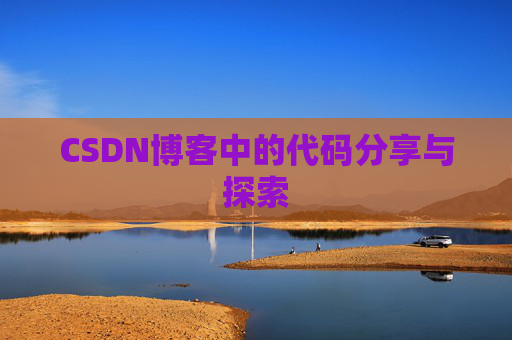 CSDN博客中的代码分享与探索